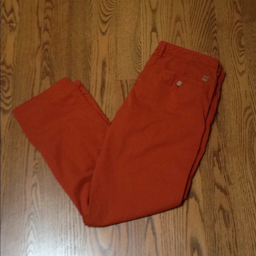 Hugo Boss Men's Orange Pants